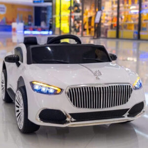 Xe Ô Tô Điện Trẻ Em Maybach Mercedes HZBB 966 2 Động Cơ Có Điều Khiển Và Bluetooth Cho Bé 1-4 Tuổi
