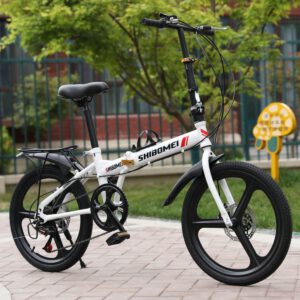 Xe Đạp Gấp Gọn Shibomei Vành Đúc Bánh 20 inch