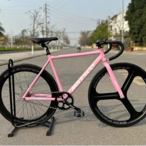 Xe Đạp Tay Cong Fixgear MILESCO XS200 Khung Nhôm, Vành 3 Đao