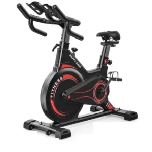 Xe Đạp Tập Thể Dục Tại Nhà GH-603 Pro Cảm Biến Nhịp Tim,  Ốp Nhựa Bọc Bánh Đà