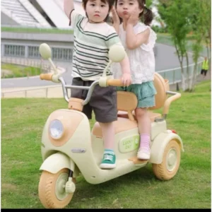 Xe Máy Điện Trẻ Em DH-318 Có 2 Ghế Ngồi ( Có Điều Khiển)