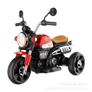 Xe Máy Điện Cho Bé Từ 1-4 Tuổi NGK 936 Có Đèn, Nhạc & Sử Dụng Chân Ga