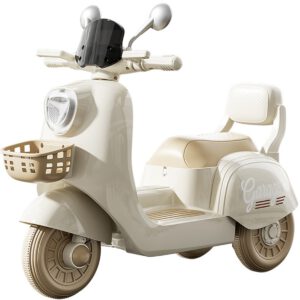Xe Máy Điện Vespa 1688 Trẻ Em Có Đèn & Nhạc Phù Hợp Với Các Bé Từ 1-4 Tuổi