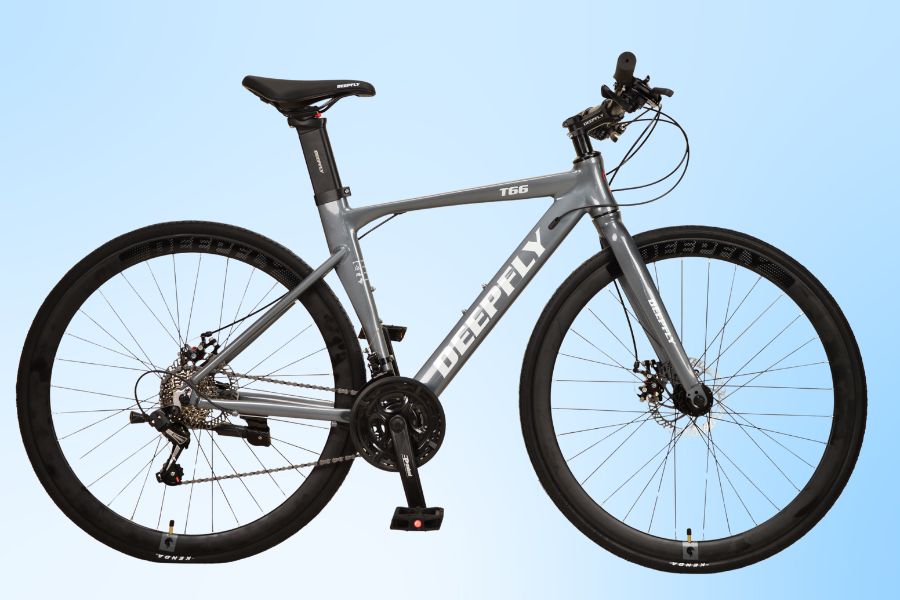 Xe đạp touring DeepFly T66 15 Xe đạp Touring Deepfly T66 Màu Xám