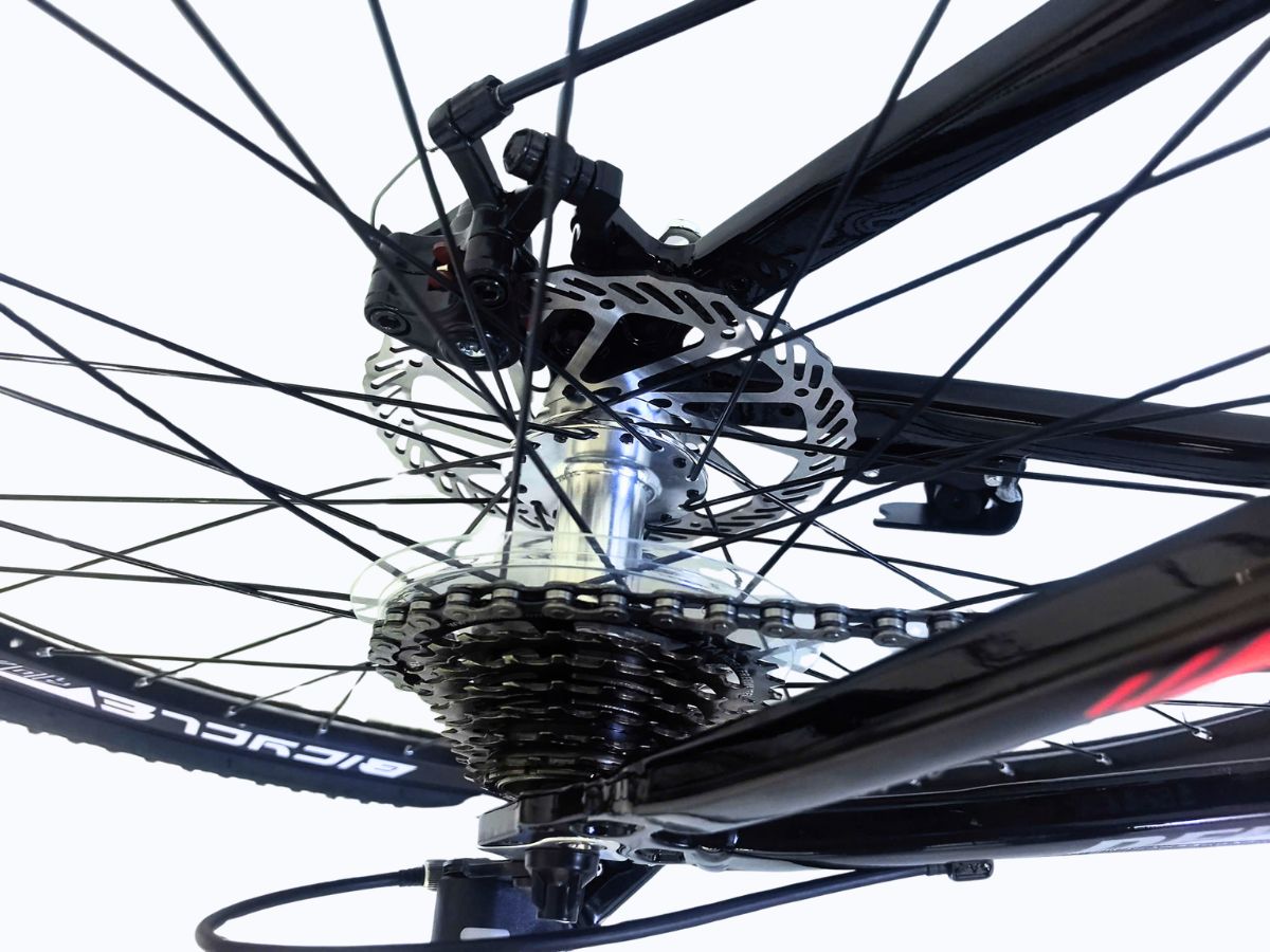 Xe đạp địa hình Deepfly MT33 khung nhôm Shimano 48 Mayo Sau Bạc đạn Siêu Trớn