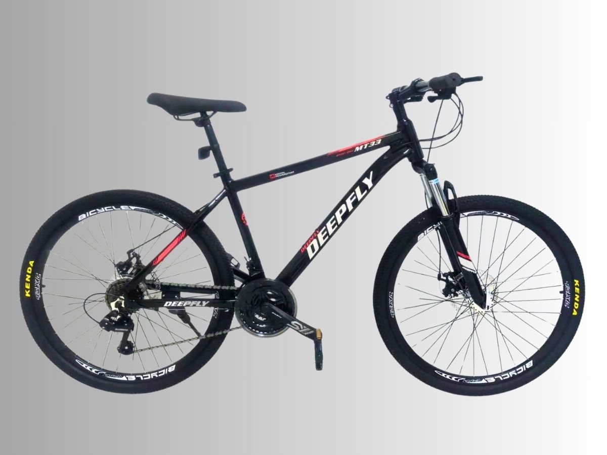 Xe đạp địa hình Deepfly MT33 khung nhôm Shimano 41 Xe đạp Thể Thao địa Hình Deepfly Mt33 Màu đen
