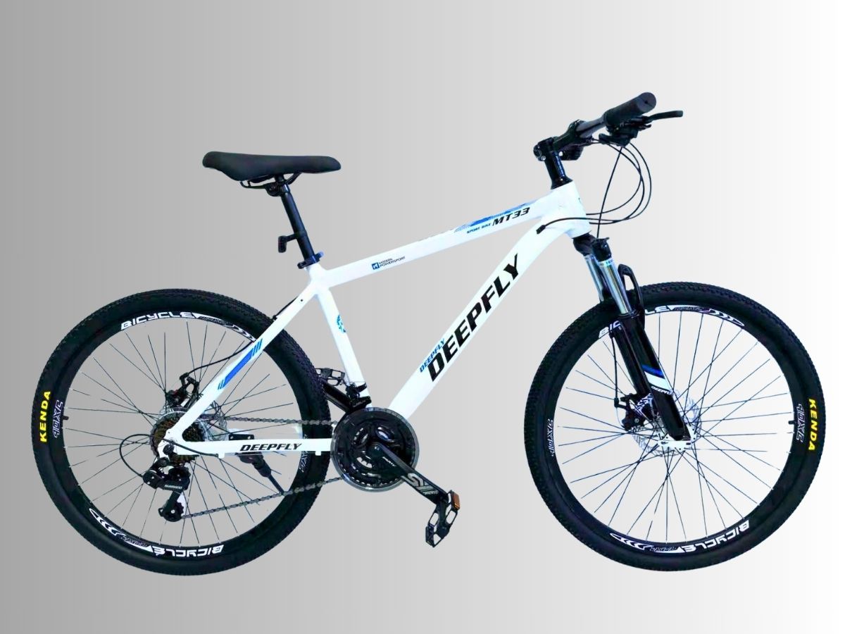 Xe đạp địa hình Deepfly MT33 khung nhôm Shimano 39 Xe đạp Thể Thao địa Hình Deepfly Mt33 Màu Trắng